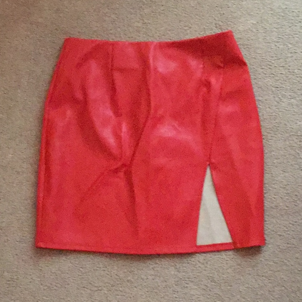 Trinity Red Skirt from Revolve